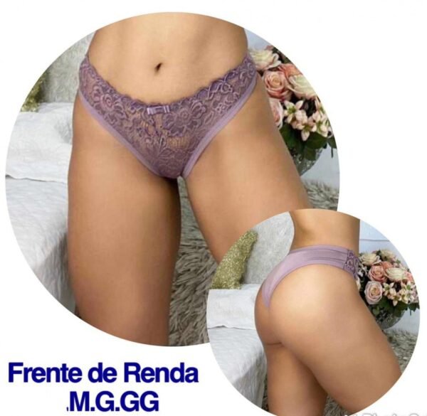 CALCINHA CONFORTO FRENTE RENDA