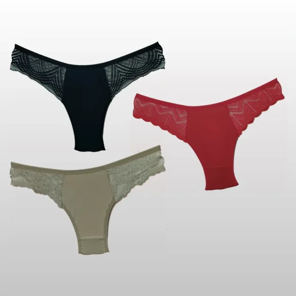 CALCINHA RENDA LATERAL MALU